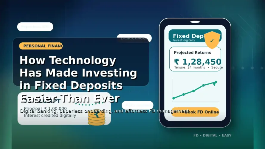 How Technology Has Made Investing in Fixed Deposits Easier Than Ever